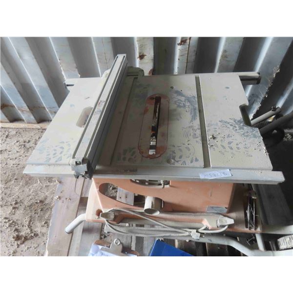 Collapsible Portable Table Saw - Ground Broken Off Plug 21" x 30" 