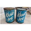 Image 2 : Vintage Tins ; Havoline, Kand-ice, Methyl Hydrate