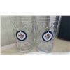 Image 2 : New with Box 4 WP G Jets Glass Mugs, White Out T-Shirt Sz 2 XL, 2 Tuques, 2018-19 