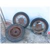 Image 2 : 3 Ford Model A Spoked Rims