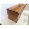 Image 2 : Oak Index Cabinet with 12 Drawers - Vintage 11" x 12" x 33.5" 