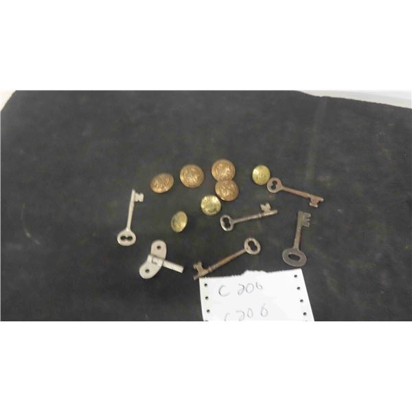 Skeleton Keys, Military Button off Uniform