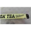 Image 4 : Salada Tea Door Bar 3"x 32"  Rare Vintage with Black Lettering 
