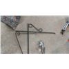 Image 2 : Wrought Iron Sheppard Hook Style, Yard Planter Stand