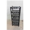 Image 1 : 6 Tier STP Plastic Store Rack 15" x 18" x 50" 