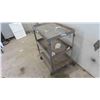 Image 2 : Stainless Steel 3 Tier Cart 18" x 27" x 33" 