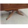 Image 5 : Drop Leaf Table - Extended Size 29" t x 36" x 47" with 3 brass feet of 4 