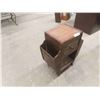 Image 2 : Walnut Magazine Rack 10.5" x 19" x 24.5" 