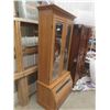 Image 2 : Gun Cabinet with Etched Glass + Key 20" x 35" x 79" 