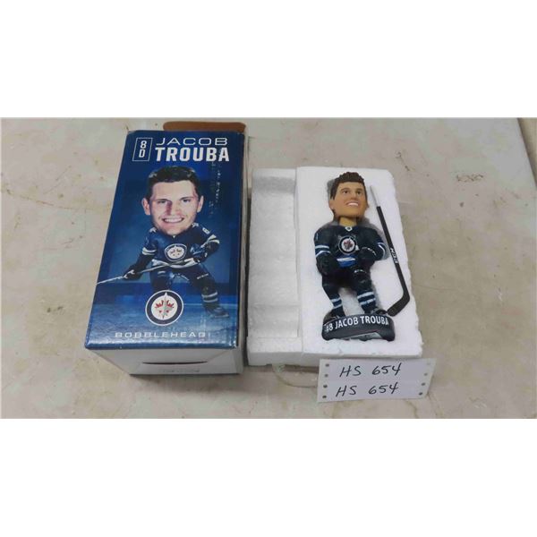 Jets Bobbleheads ; Jacob Trouba in Original Package McSherry Auction