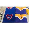 Image 2 : 7 Adult Jerseys (5) SZ 2XL, (2) Sz XL & Oilers + Islanders Youth Jerseys - no size shown