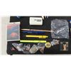 Image 8 : 50' Plastic Flag Banner ' Mariner Outboards' , Mercury Advertisements, Alarm Clocks