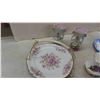 Image 2 : 12 pcs Bone China Including 2 pcs Shelley Dainty Blue