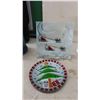 Image 8 : Coca-Cola Cookie Jar - chipped pictured, 2 Coke Glasses, 2 Christmas Wine Glasses, 