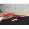 Image 1 : Antique Cast Metal Fire Alarm Truck in Original Box - Excellent Condition