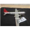 Image 2 : Vintage Steel Toy Military Airplane USAF Military Air Transport Service - Excellent 