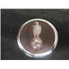 Image 2 : Vintage Case Tractor Steering Wheel Hub - Chrome with Case Eagle Logo 3.25 wide