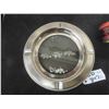 Image 2 : Vintage Massey Harris Dinky Toy Tractor + Massey Fergusson Chrome Ashtray