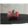Image 8 : Vintage Massey Harris Dinky Toy Tractor + Massey Fergusson Chrome Ashtray