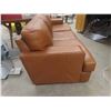 Image 2 : Leather Couch 88" Wide - Nice Condition