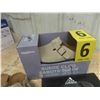 Image 2 : 2 New Suede Shoes Sz 6 & 7 & Adidas Sun Glasses 