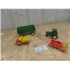 Image 1 : Tonka Truck, Die Cast John Deere Tractor, John Deer Metal Wagon