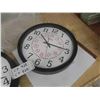 Image 3 : 2 New Staplers, Office Clock 14" wide