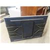 Image 3 : Chalk Board with Folding Legs - Table or Wall Mount 32" x 44"