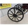 Image 2 : Vintage Wheels for Wagon 14" Wide
