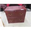 Image 1 : Wooden 2 Drawer filing Cabinet