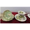Image 3 : 9 Matching Cups + Saucers ; Royal Albert, Paragon, plus others
