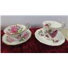 Image 5 : 9 Matching Cups + Saucers ; Royal Albert, Paragon, plus others