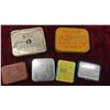 Image 2 : 6 Vintage Tins ; Tru- Lax, Five Fusetron Fuses, Rawleigh's Laxatives, plus more