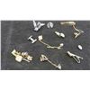 Image 3 : Vintage Tie Clips, Cuff Links, Pins, Brooches