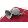 Image 2 : Double Hi-Lo Chrome 12V Horns 17" Long, 12V 1960s Horn - works, 6V Horn - 