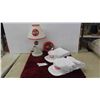Image 1 : 14 Coca-Cola Caps, Coke Lamp 18" , Coke Clock 7.5" - All work 