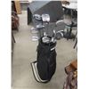 Image 1 : 13 Golf Clubs - Right Handed ; Top Flight #1, Fusion, Callaway - with Bag