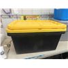 Image 2 : 7 Storage Tote Bins with Lids
