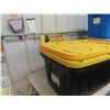 Image 3 : 7 Storage Tote Bins with Lids