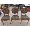 Image 1 : 3 Wooden Dining Room Chairs