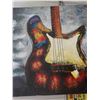 Image 2 : Large Guitar Picture 31.5" x 47" 