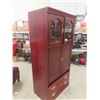 Image 2 : Entertainment Cabinet 21" x 36" x 76" 