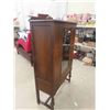 Image 2 : Walnut China Cabinet 16" x 40" x 64" 