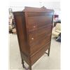 Image 8 : Walnut China Cabinet 16" x 40" x 64" 