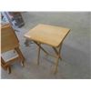 Image 3 : Set of 4 Wooden TV Stands with Rack