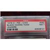 Image 3 : Graded 1976/77 Chicago Black Hawks Team Leaders Card 