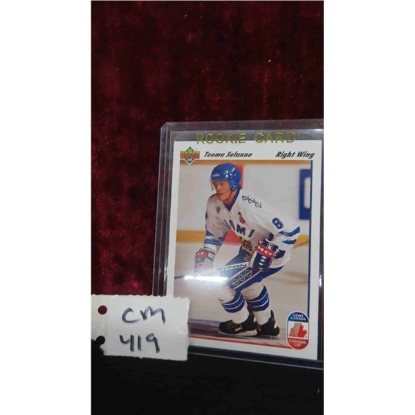 Teemu Selanne Rookie Card