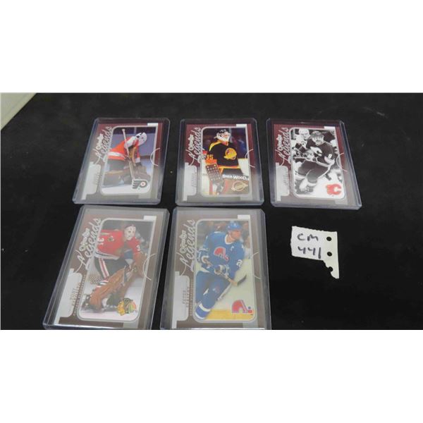 (5) Assorted Hockey Cards