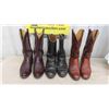 Image 7 : 3 Pairs of Cowboy Boots  - All Men's Sz 10.5