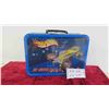 Image 1 : New Old Stock Hot Wheels Metal Carrying Case Filled with Popcorn